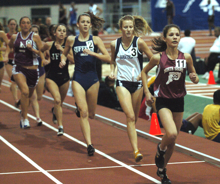 Girls Mile early
