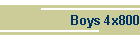 Boys 4x800