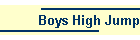 Boys High Jump