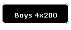 Boys 4x200