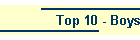 Top 10 - Boys