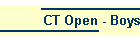 CT Open - Boys
